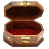 15.24cm Wooden Jewelry Box for Women Elephant Decor Jewelry Organizer