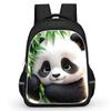 Panda Niedliche Schultasche Verschleißfest Großes Fassungsvermögen Wirbelsäulenschutz Und Anti-Buckel Schüler Party Must-Have Leichter Rucksack