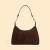 Store skuldervesker i ekte skinn til armhuler for kvinner, vinterdesigner, crossbody-vesker for kvinner, håndvesker