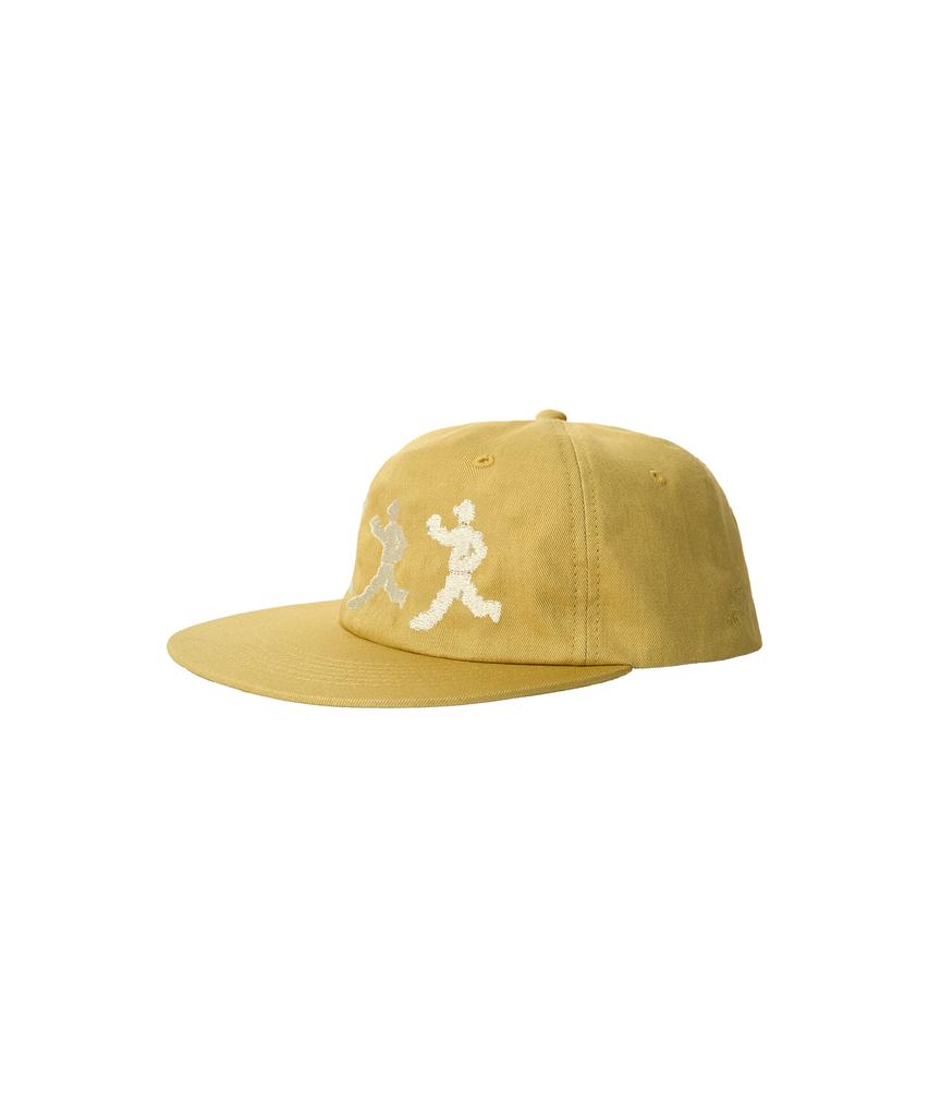 Chologseutyudio Three People Cap (Mustard)