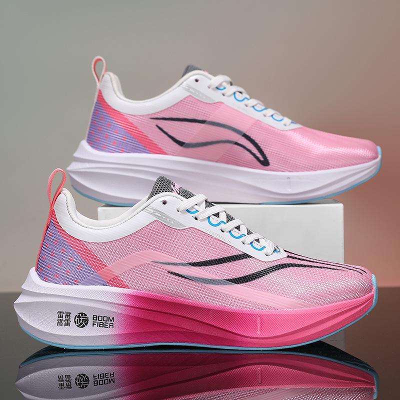 Feidian 3C carbon board running shoes for men's students autumn older children's sports ultra-light shock absorption professional racing training