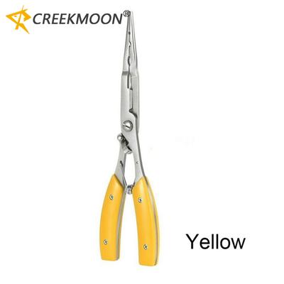 Stainless Steel Fishing Plier Fishing Tackle Lure Cutter Hook Tackle Tool Cutter Hook Remover Line Cutter Grip Split Ring Pliers