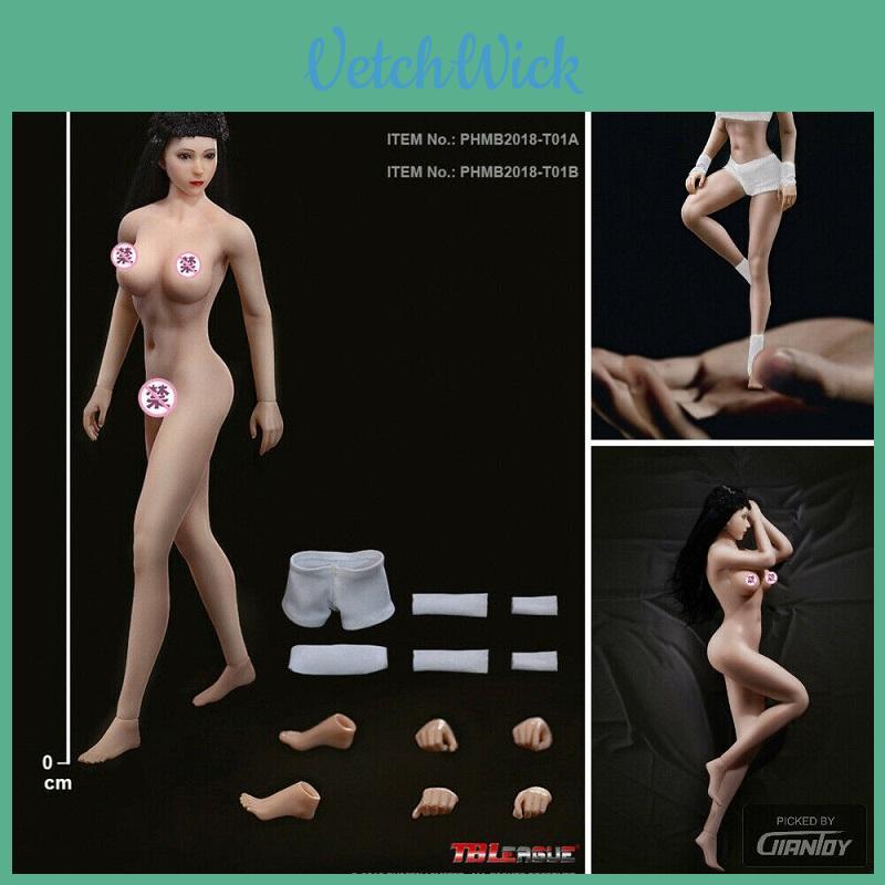1/12 Scale Female Seamless Body With Super Flexible Articulation For Creative Play