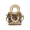 Korean Style Fashion Glitter Girls Shoulder  Sweet Pearl Crossbody  Mini