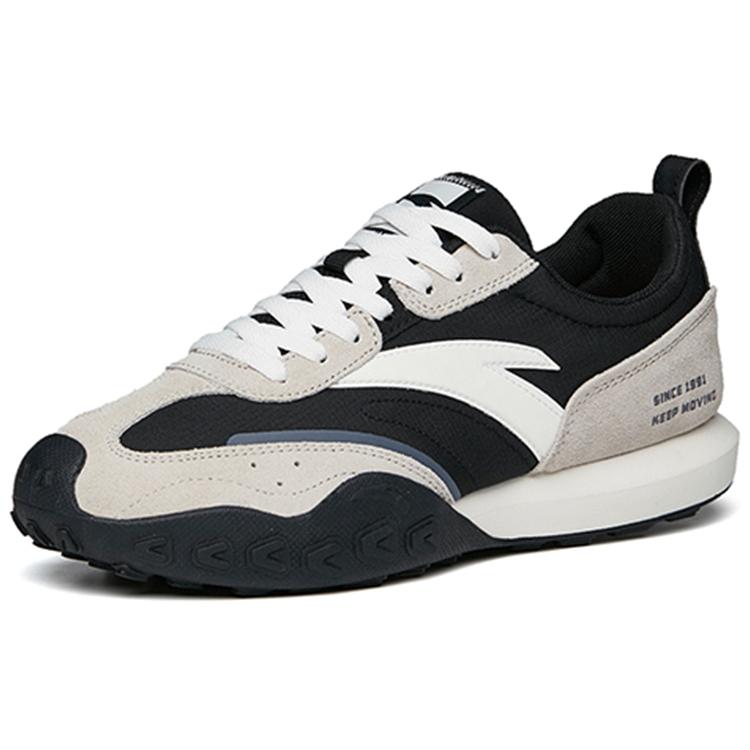 Anta HERITAGE Low top Sports Casual Shoes Men's Black Gray 112218856-2