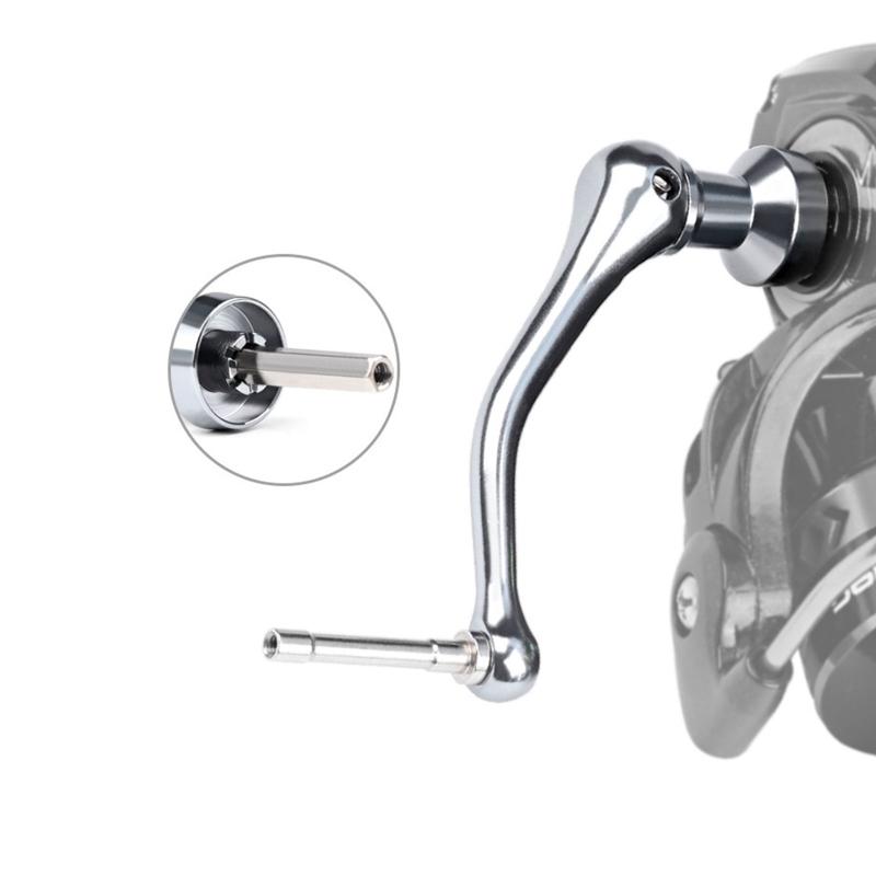 Fishing Reel Arms Grip Hex Shaft Rod Designed Fit for Most Fishing Spinning Reel