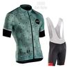Strap short-sleeved cycling suit men's summer road cycling suit slim-fitting breathable cycling suit
