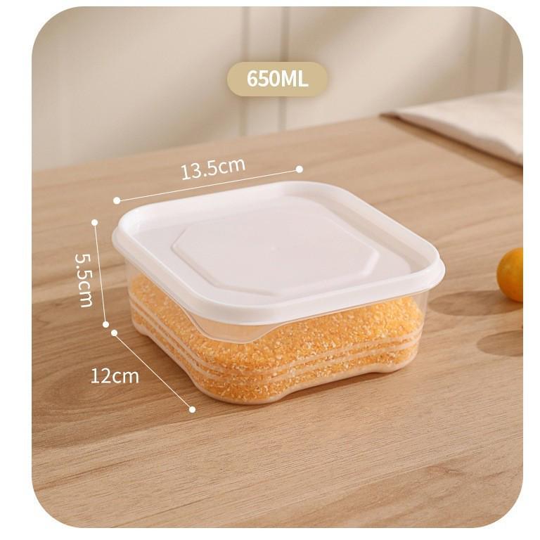 Meat-Freezer Food-Grade Storage & Portioning Box: Compartmentalized Meal Prep & Fresh-Keeping Container