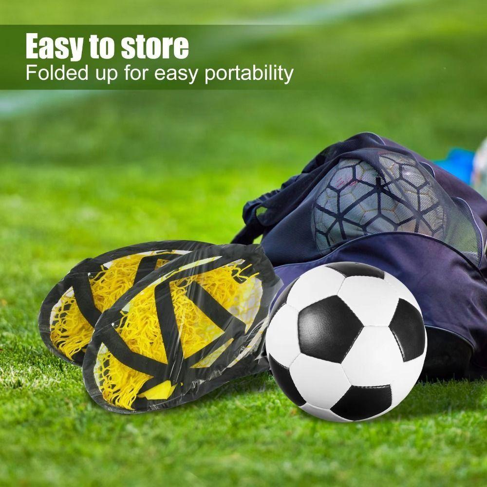 Foldable Soccer Ball Net Enhanced Accuracy Football Shooting Goal Net Beginner