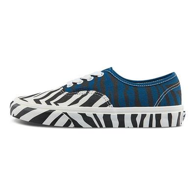 Otantik Hayvan Modası Günlük Düşük Üst Kaykay Ayakkabıları Unisex Spor Ayakkabı Beyaz Siyah Mavi VN0A5KRDASQ