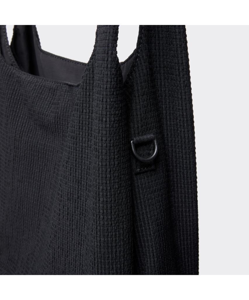 Customellow [Online Only] Black Texture Tote Bag Crbax26001Bkx