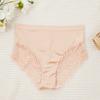 Ladies' Fashionable Lace Sexy Mid Waist Underwear With Abdominal Compression Underwear