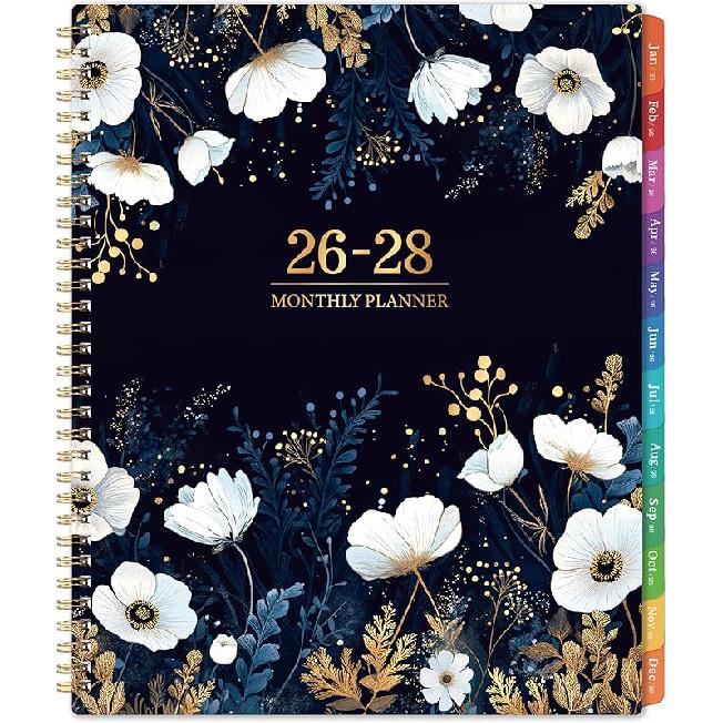 2026-2028 Monthly Planner/Calendar - January 2026 - December 2028, 9” × 11”, 3 Year Monthly Planner 2026-2028, 36-Month Calendar with Tabs,Inner 2026-2028 Monthly Planner