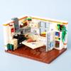 MOC Medieval Building Blocks Set Accessories Smithy Bedroom Table Bar Furniture Kitchen Assembly Boy Toy Mini Bricks K027 DIY