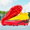 New high-top men's and women's football shoes long nails broken nails competition training shoes adult grass sports shoes