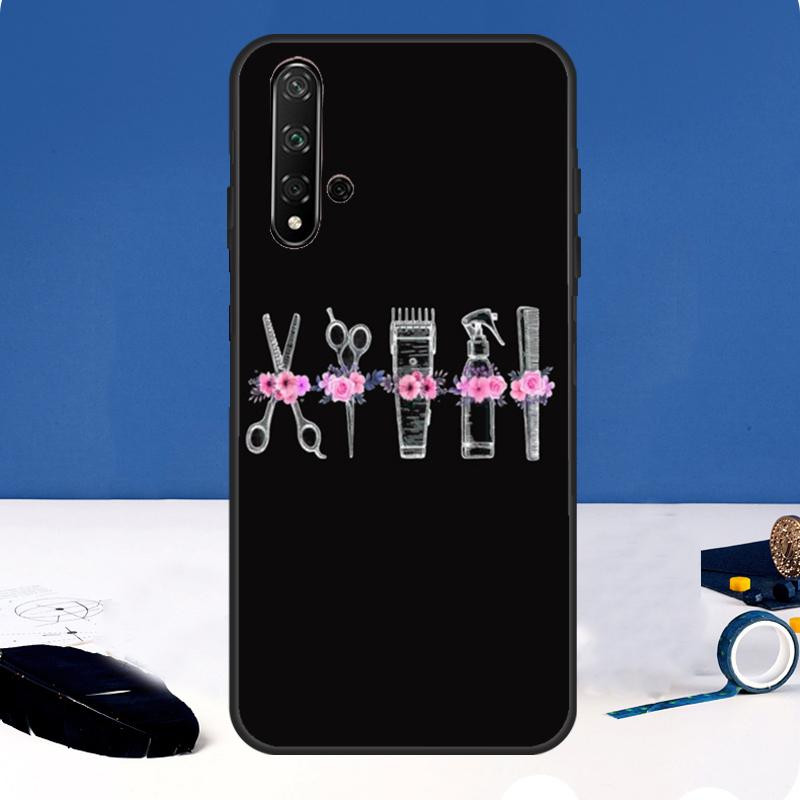 Hair Stylist Hairdresser Phone Case For Huawei Nova 11 Pro 11i 8i 3i 9 10 SE 5T Y60 Y61 Y70 Y90 Y91 P20 P30 P40 Lite