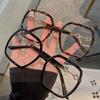 Fashion Square Glasses Frame Women Oversized Optical Transparent Spectacle Frames Vintage Eyewear Decoration Glasses Eyeglass