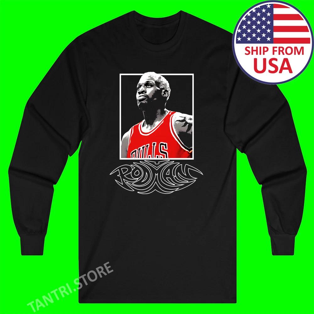 Dennis Rodman Men s Black Size S to 2XL 4XL