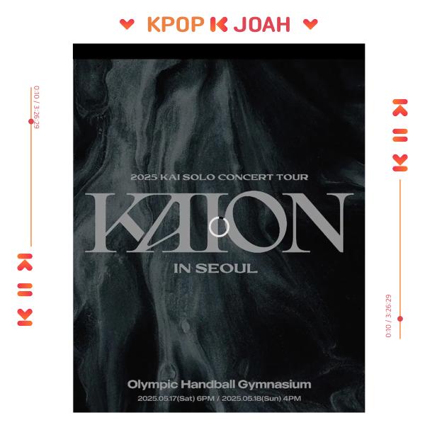 

KAI (EXO) [KAION] 2025 SOLO CONCERT TOUR MD SLOGAN SET