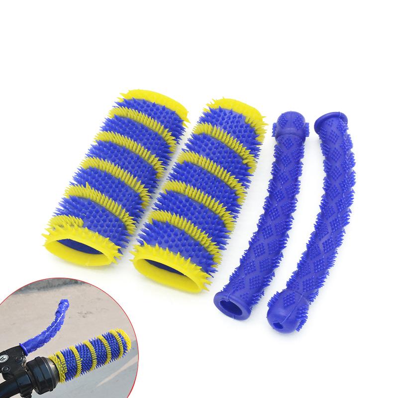 

Мотоциклетные накладки на руль противоскользящие водонепроницаемые мотоциклетные накладки для защиты руля обмотка для рук для безопасности во время езды