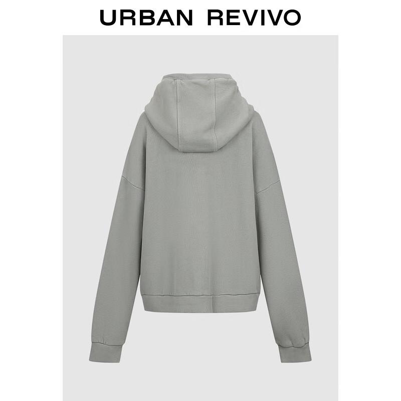 UR 2025 Winter Women s Fashion Hooded Zipper Pocket Jacket S
