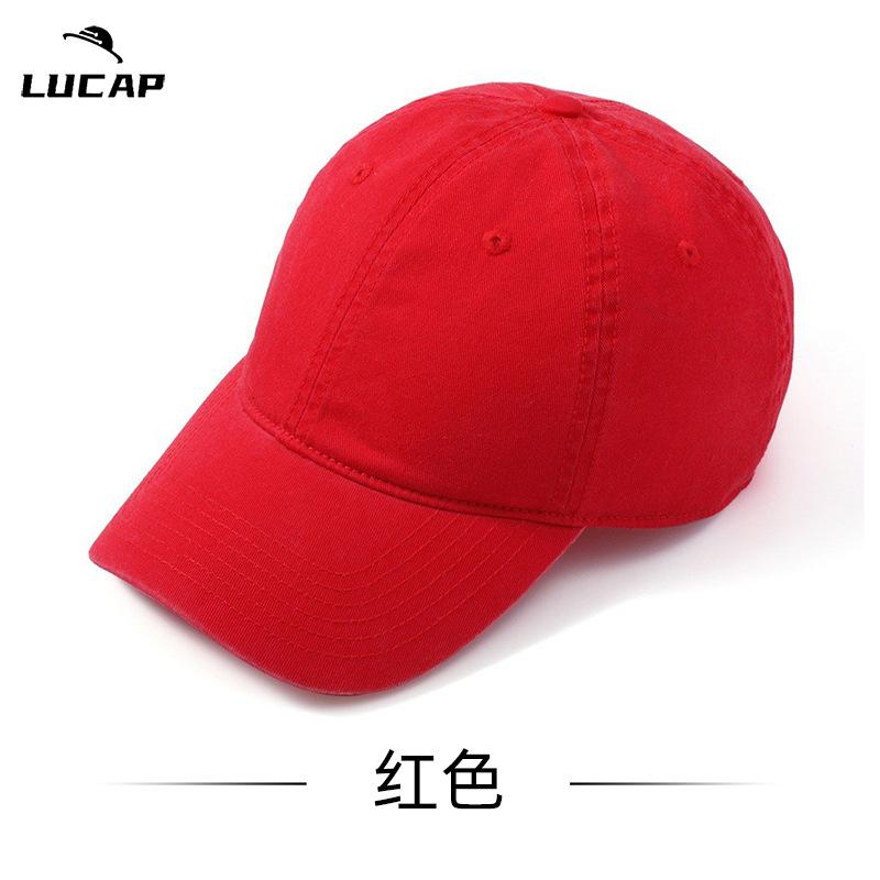 Big head circumference hat men's cap large size spring and autumn baseball cap large brim showing small face, enlarged and deepened baseball cap