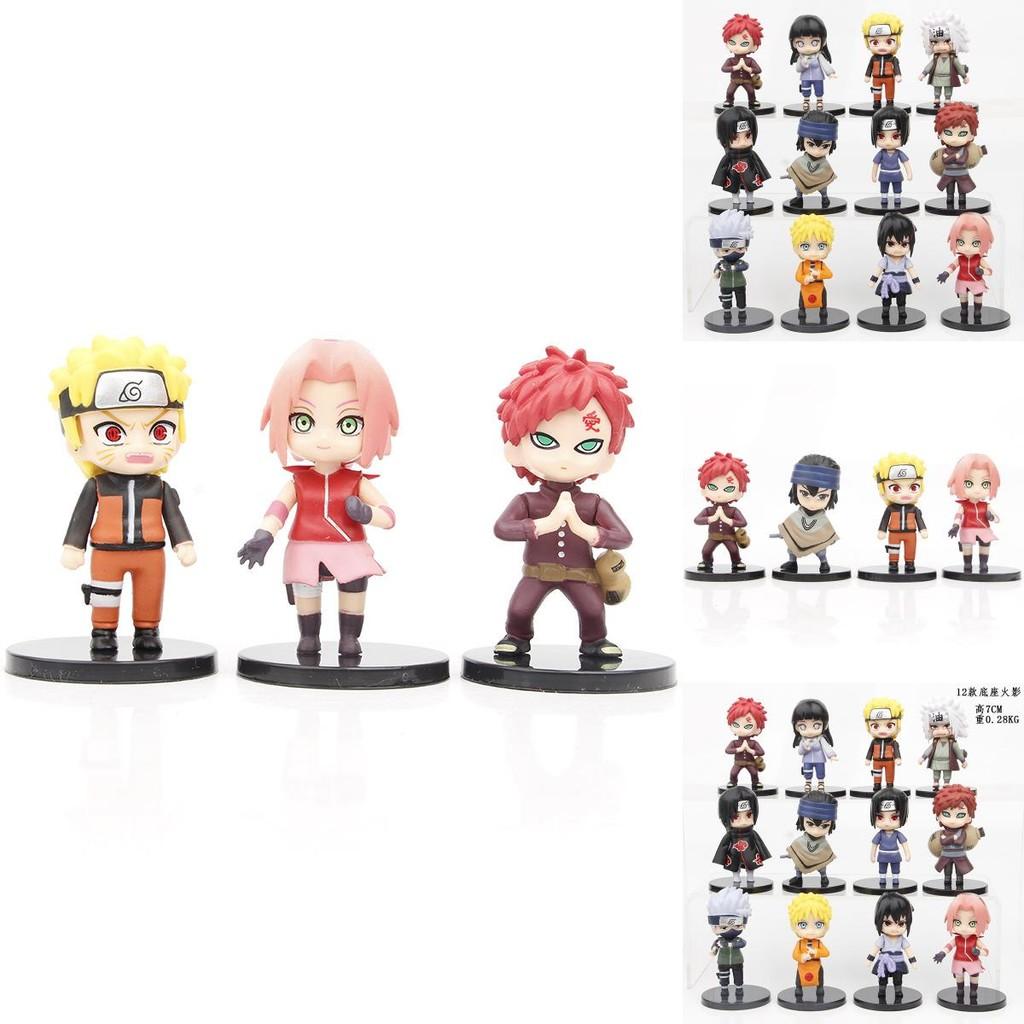 Pvc Unique Naruto Collectibles With Cute 7cm Designs Perfect For Home Decor