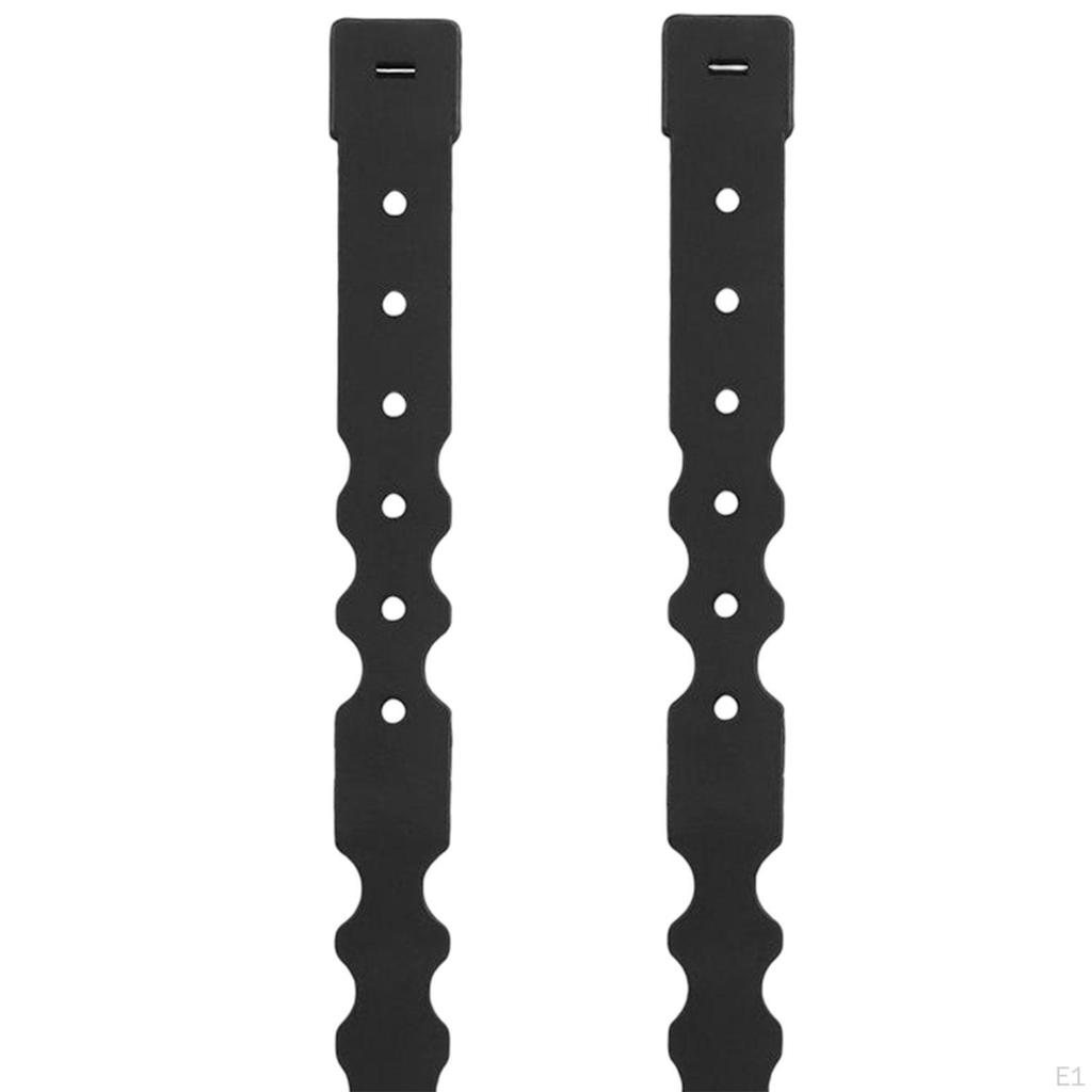 2 Pieces Malice Clips Strap Buckle Flexible for Backpack Pouch Bag Accessory