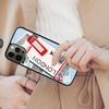 Boarding Pass Ticket Magnetic Phone Case For APPLE iPhone 17 Air 16 14 13 12 Pro Max 15 Plus Wireless Charge With MagSafe Cover