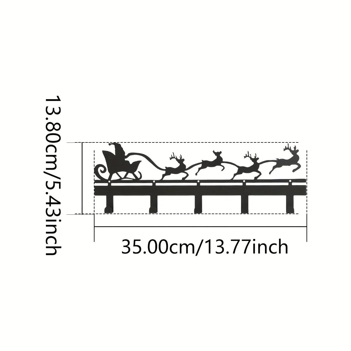 

Металлический креативный рождественский силуэтный держатель для ключей сумки и ключи. Добавьте красоты к вашему Рождеству с помощью этих декоративных крючков бронзовый