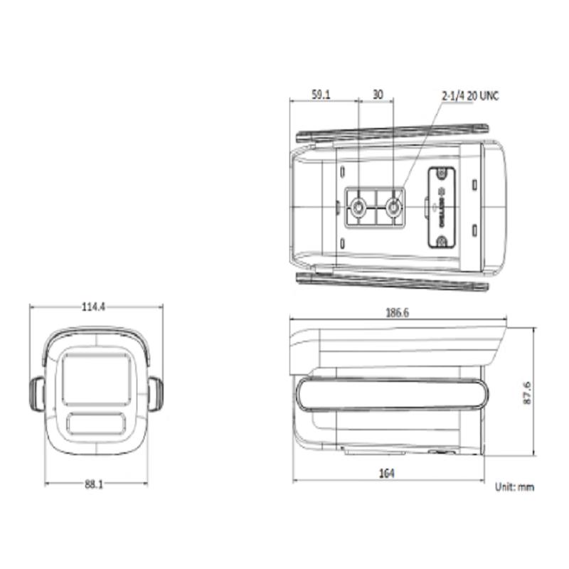 Hikvision 4MP 4G Vollfarb-Dual-Light Bullet-Netzwerkkamera CN-Stecker (Adapter enthalten)