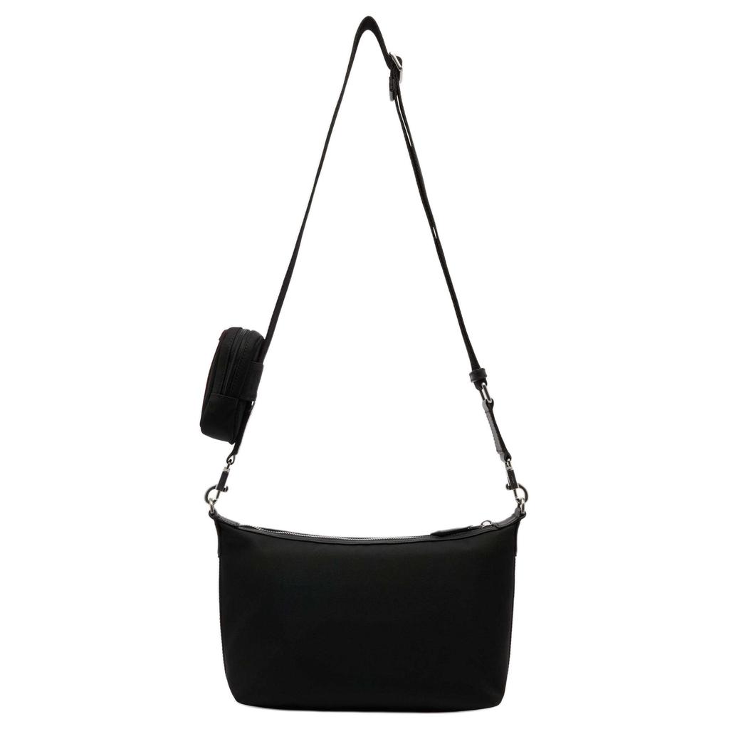 Bally Code Logo Leather Crossbody Bag Men Bags Black 6311760