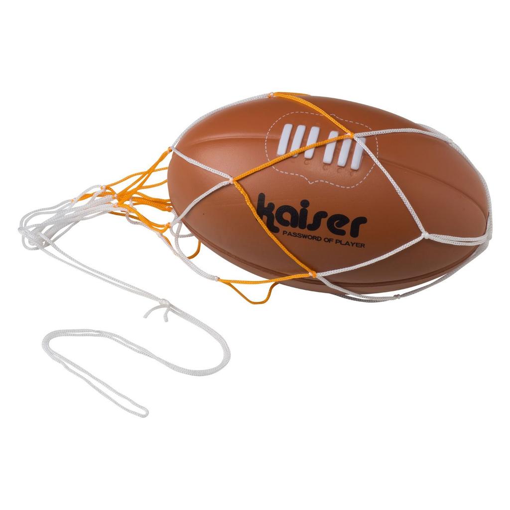 Kaiser PU Rugby Ball with Hollow for Ball and Family Sports KW-429 Net, Ball, Games, Leisure,