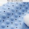 Comfort PVC Bathtubs Mats Suction Cup Stability, AntiSlip Water Proof Shower Bath Mats for Elderly and Children