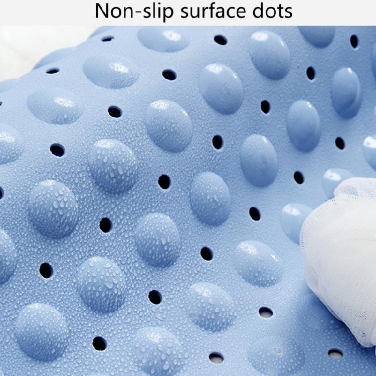 Comfort PVC Bathtubs Mats Suction Cup Stability, AntiSlip Water Proof Shower Bath Mats for Elderly and Children