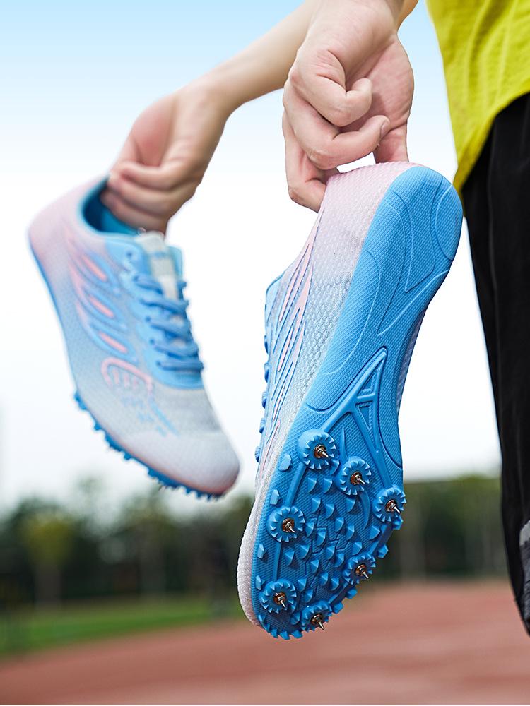 Unisex Kohlefaserplatten-Bahnradschuhe für Mittel- und Kurzstreckenlauf - Professionelle Sportschuhe für Schüler & Erwachsene
