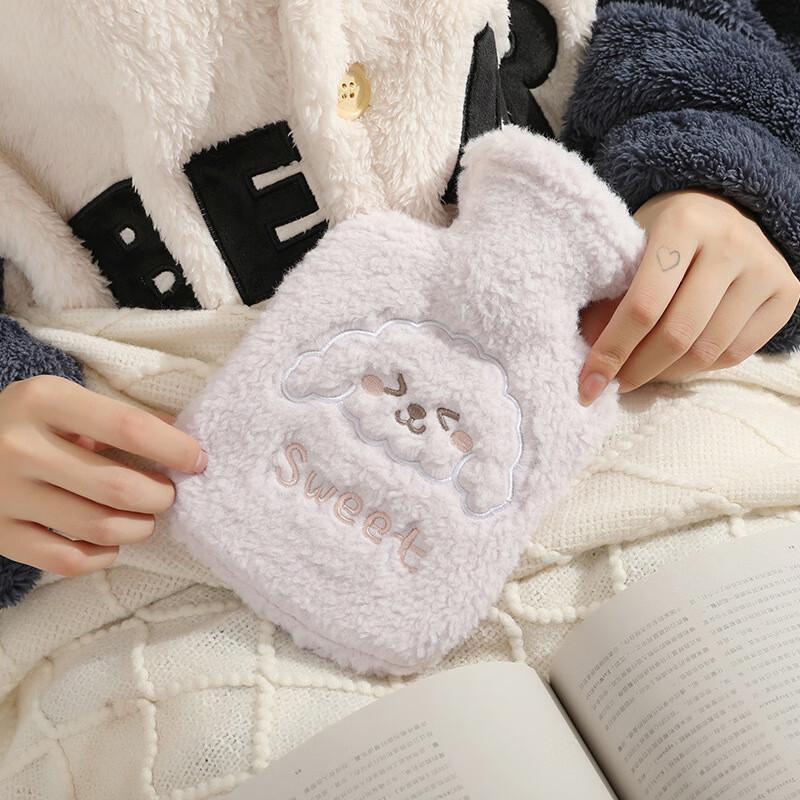 

Cute Plush Hot Water Bottle with Removable Cover 500ml