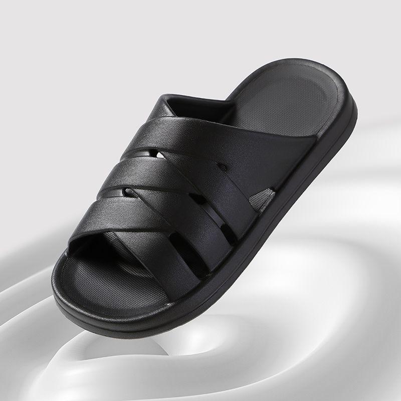 2025 New Platform Slippers Women Summer Open Toe Soft Sole House Slides Woman Sandals Lightweight Non-Slip Flat Heels Slippers