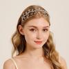 Handmade Sparkling Rhinestone Tiara Elegant Headbands Bride Hair Bands  Women