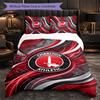 Charlton Athletic FC Bettwäsche-Set 3-teilig Bettbezuggarnitur Dekorative Bettwäsche für Jugendzimmer Heimdekoration
