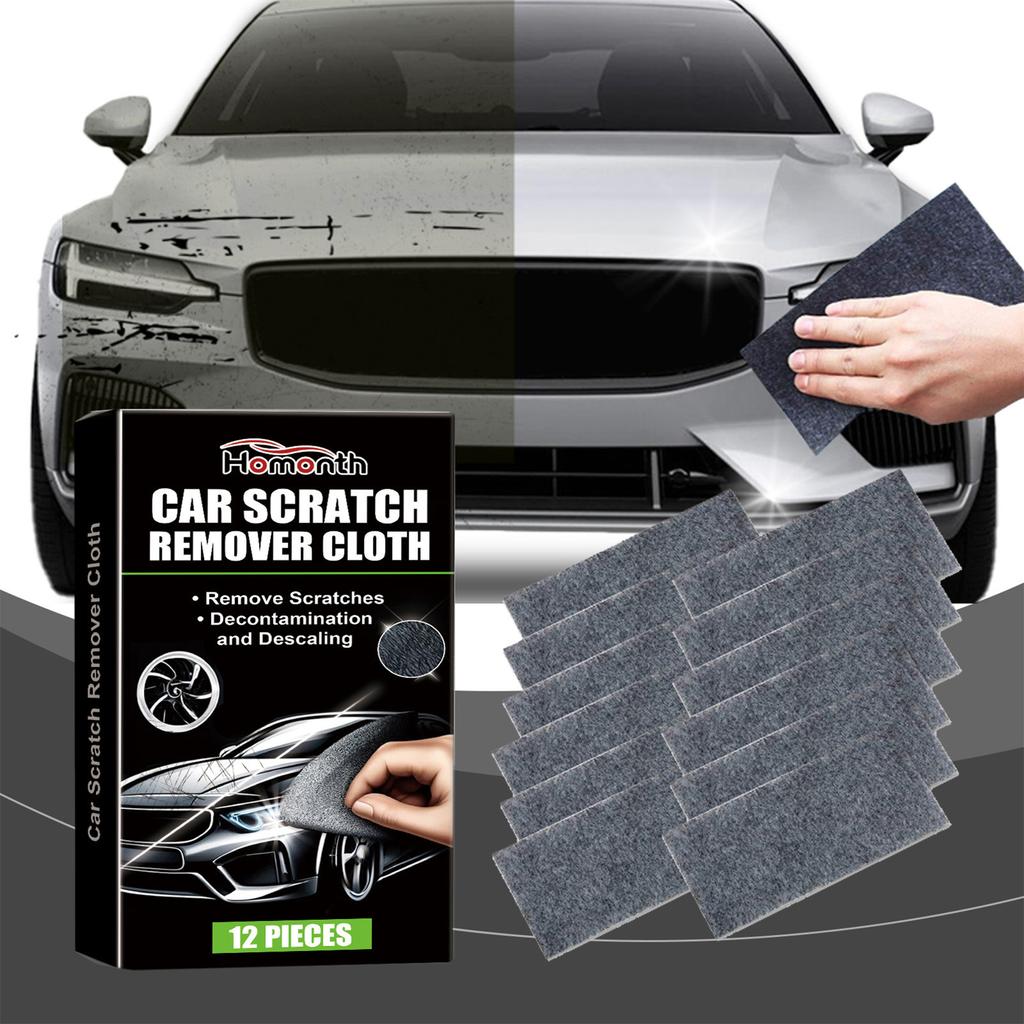 Nano Sparkle Cloth for Car Scratches Easy to Use Lightweight Scratch Cleaning Maintenance Towels for Motorbike SUV