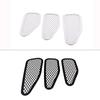 Stainless Steel Car Front Engine Hood Bonnet Vents Hood Air Outlet Trim Cover For Toyota FJ Cruiser 2007- Auto