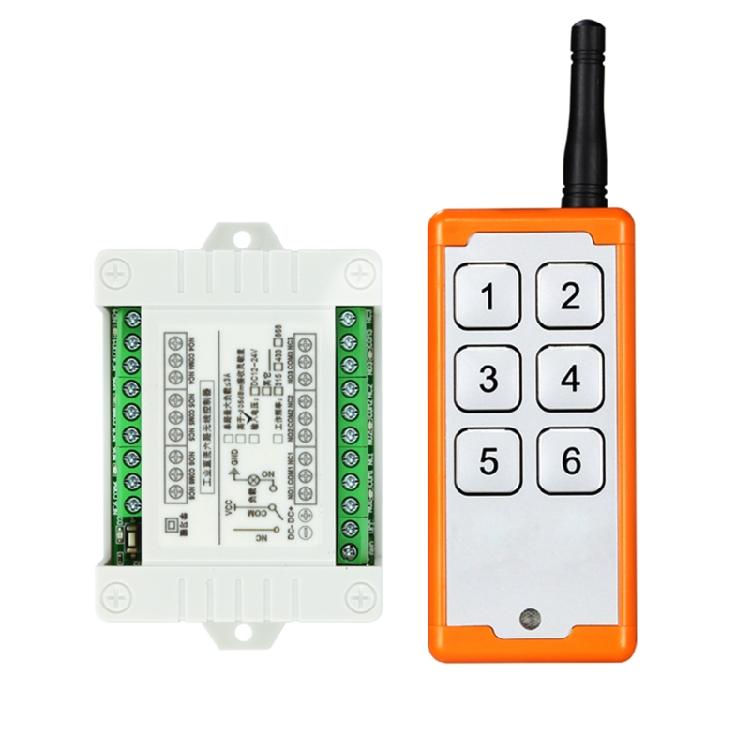 1000M Long Range RF Wireless Remote Control Switch DC 12V 6CH Relay Receiver