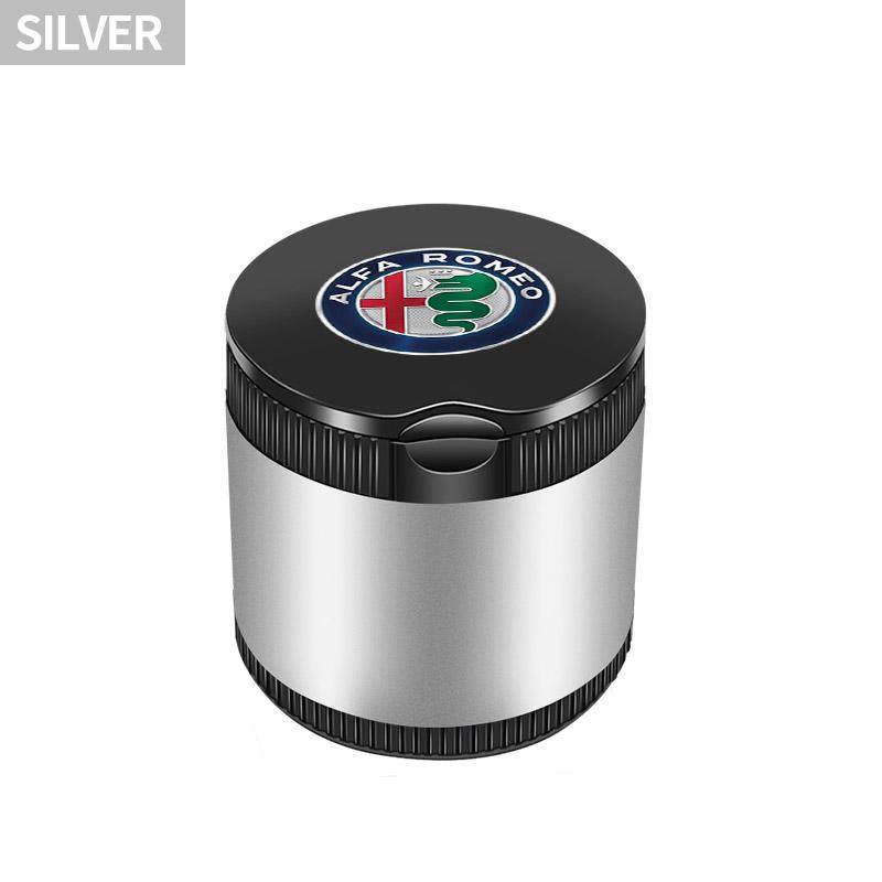Portable LED Smoke Car Ashtray Cigarette Ash Holds Cup for Alfa Romeo Spider Giulia Giulietta 147 156 159 Mito Stelvio GT Spider