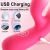 Beginner Clitoral Nipple Stimulation Dildo Vibrator Female 10 Vibrating Modes Vagin Orgam Sex Toys for Women Couples Pleasure