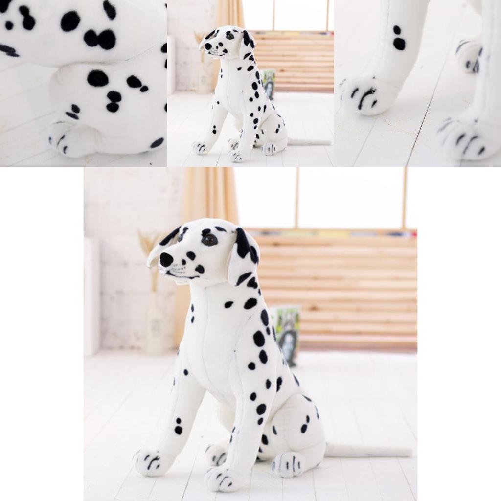 Lifelike Stuffed Animal Dog Plush Toy 50cm Standing Dog Soft And Cozy Kids Gift