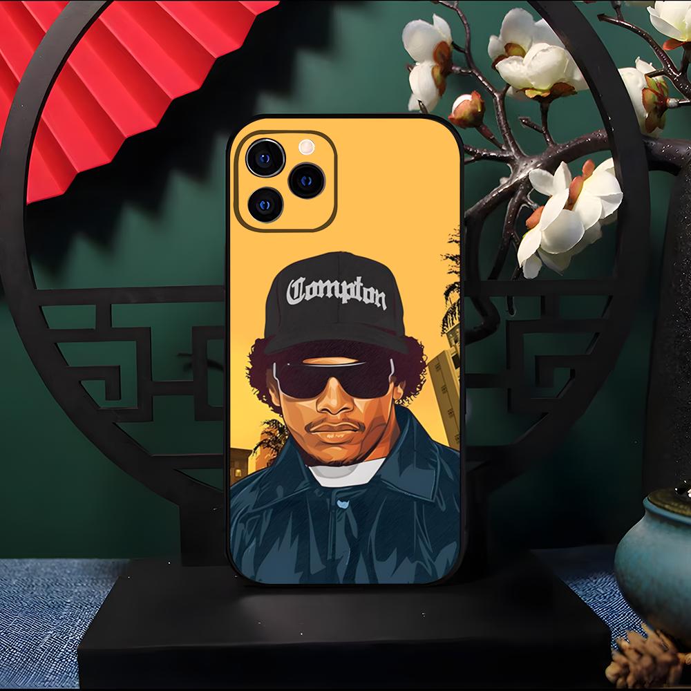 Rapper E-Eazy-E Handyhülle Für IPhone 17 Pro Max 16 15 14 Pro Max 13 11 Air Plus Silikonhülle