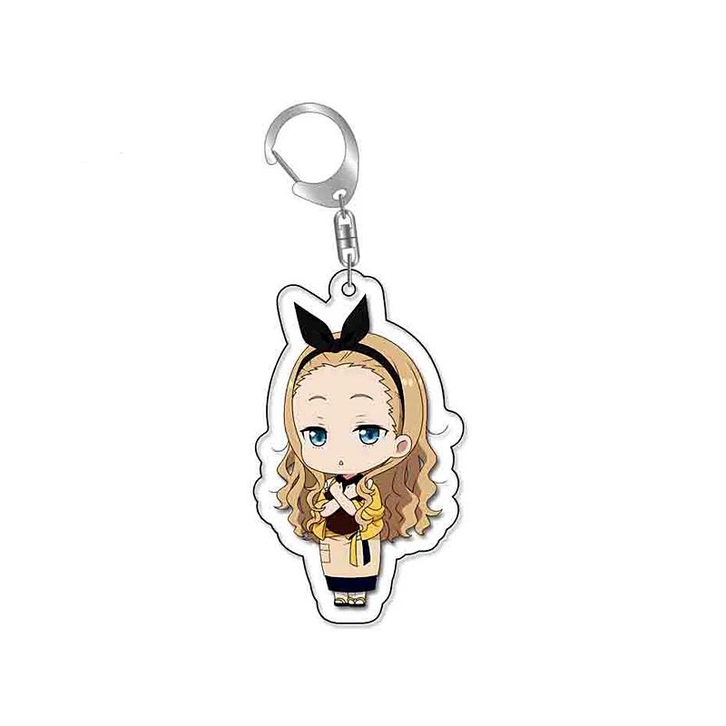 Lycoris Recoil Nishikigi Chisato Inoue Takina Acryic Anime Keychain Cartoon Keyring Bag Parts & Cos Accessories