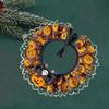 Creative Halloween Cat Dog Lace Necklace Adjustable Pet Bib Scarf Pet Pumpkin Lace Collar  Puppy