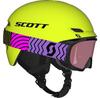 Scott Junior Keeper 2 Helm + Jr Witty Goggle Combo Ski Helmet Neon Yellow